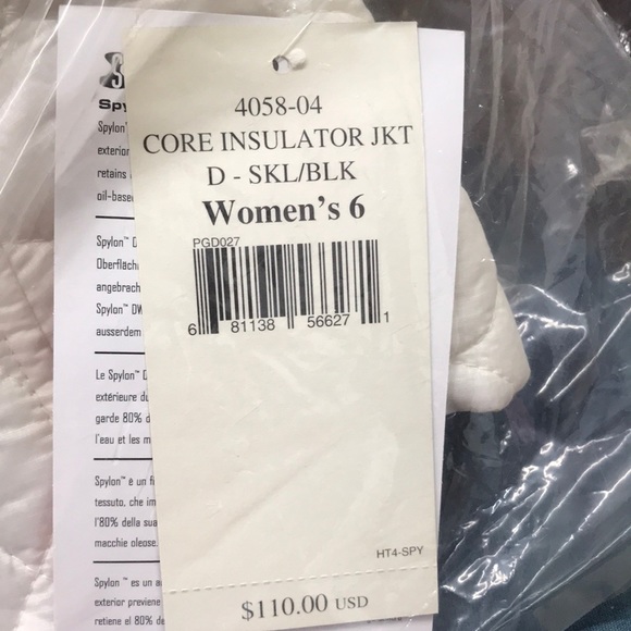 Spyder CORE INSULATOR JACKET - Ivory/black - Picture 10 of 16